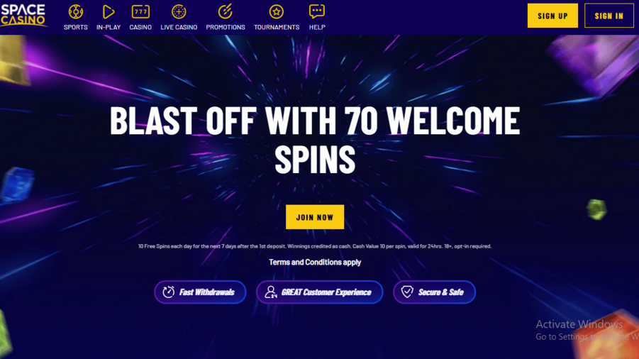 Space Casino screenshot