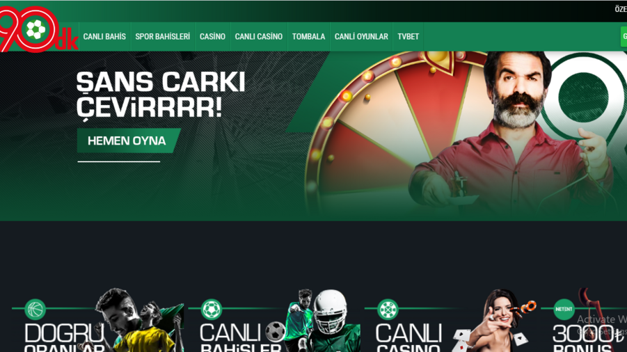 90dakika.com screenshot