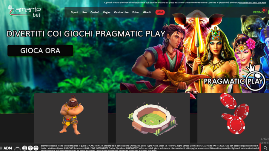 DiamanteBet screenshot