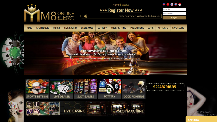 M8 Online screenshot