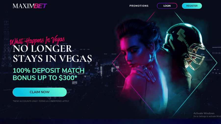 MaximBet screenshot