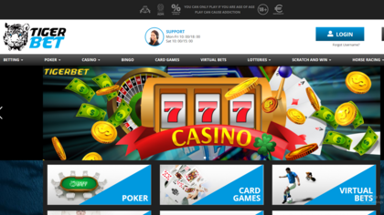 TigerBet screenshot