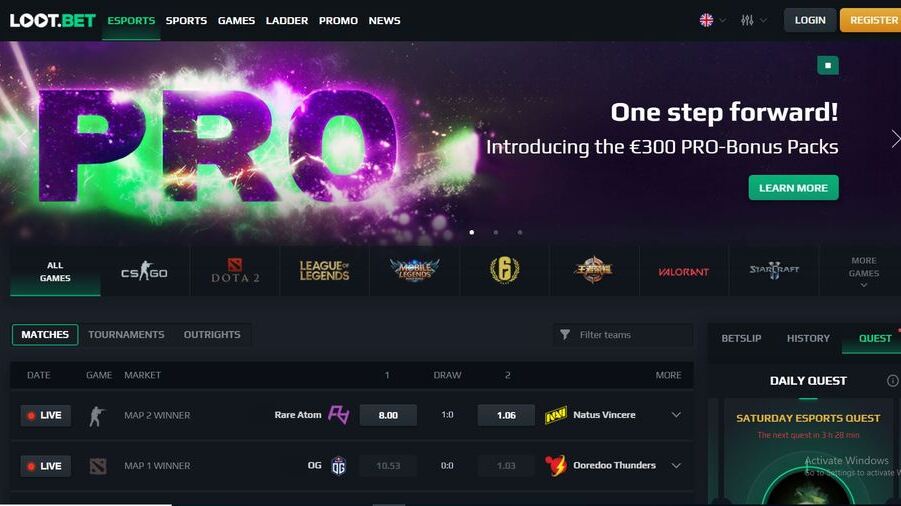 Loot.bet screenshot